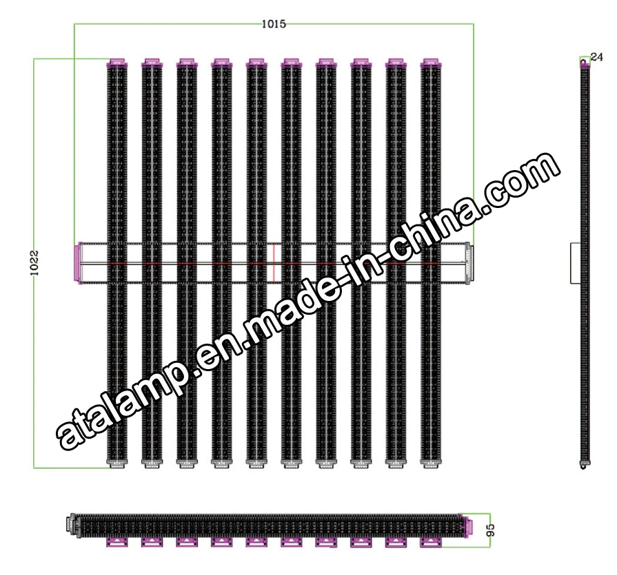 2019 New Design 400W/600W/800W/1000W LED Plant Grow Lamp Horticultural Lighting