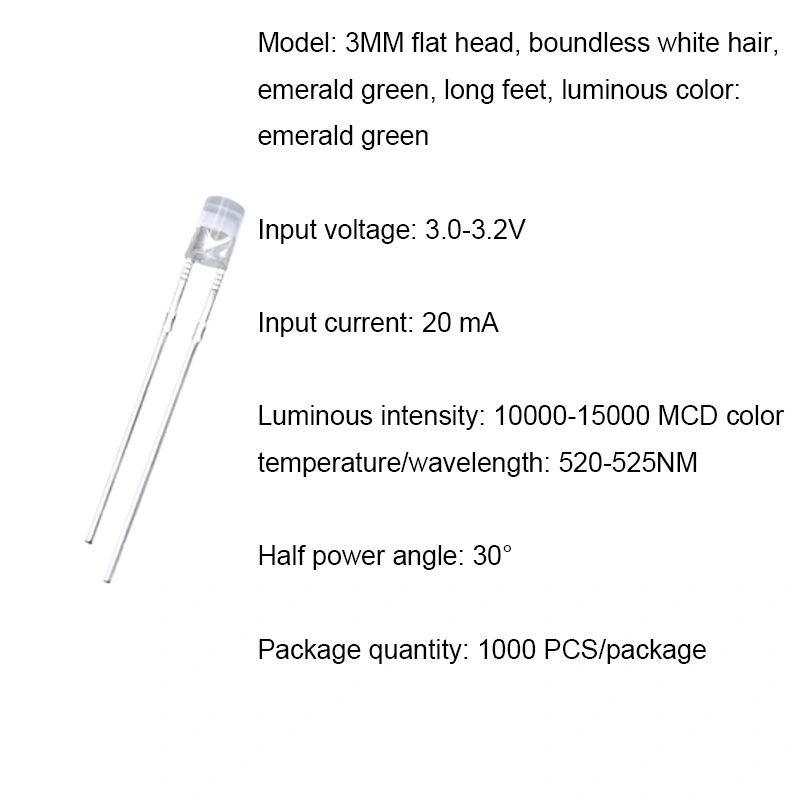 3mm 5mm 8mm 10mm Red Blue Green RGB LED